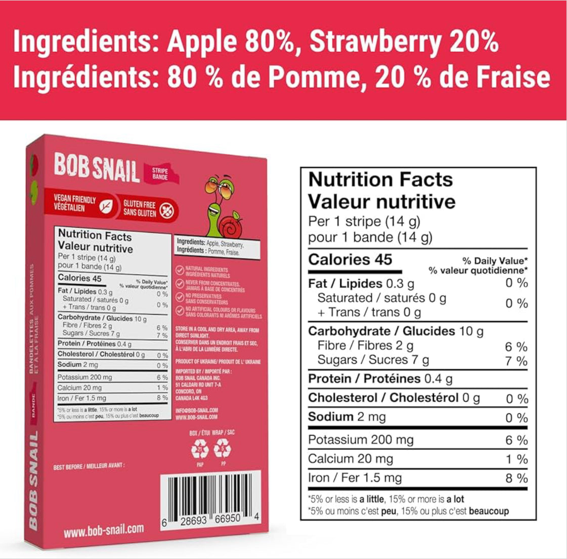 Strawberry Stripes - carton (7 boxes- 42 stripes)