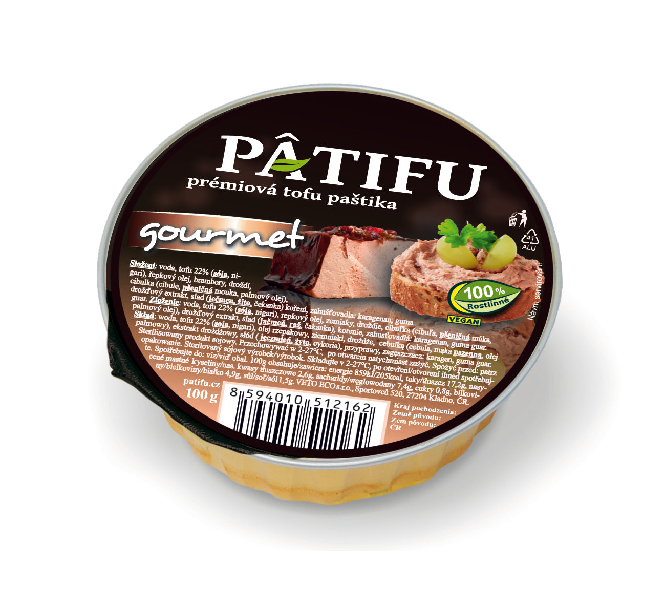 Patifu Vegan Pate Gourmet