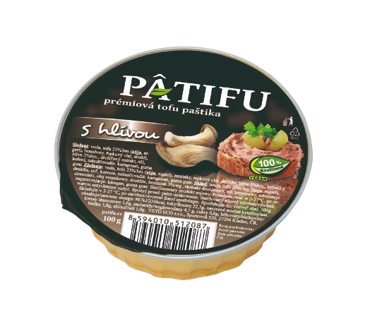 Patifu Vegan Pate With mushrooms