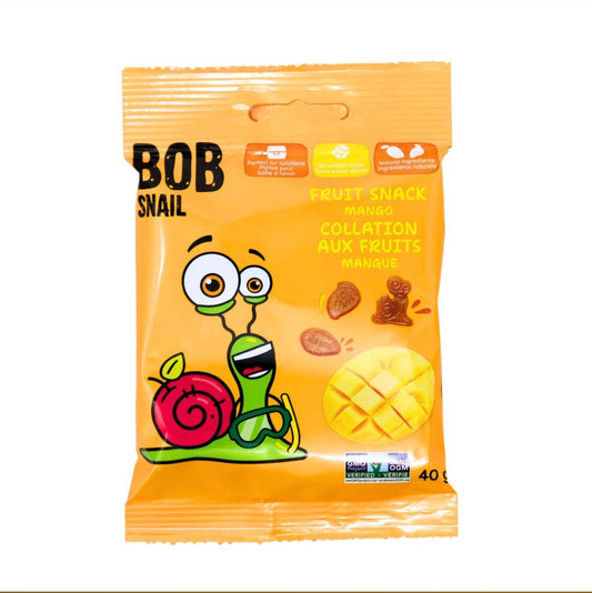 Bob Snail Fruit Snack Mango 40g