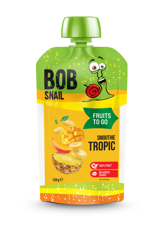 Fruit and berry puree Banana-Pineapple-Mango 120g