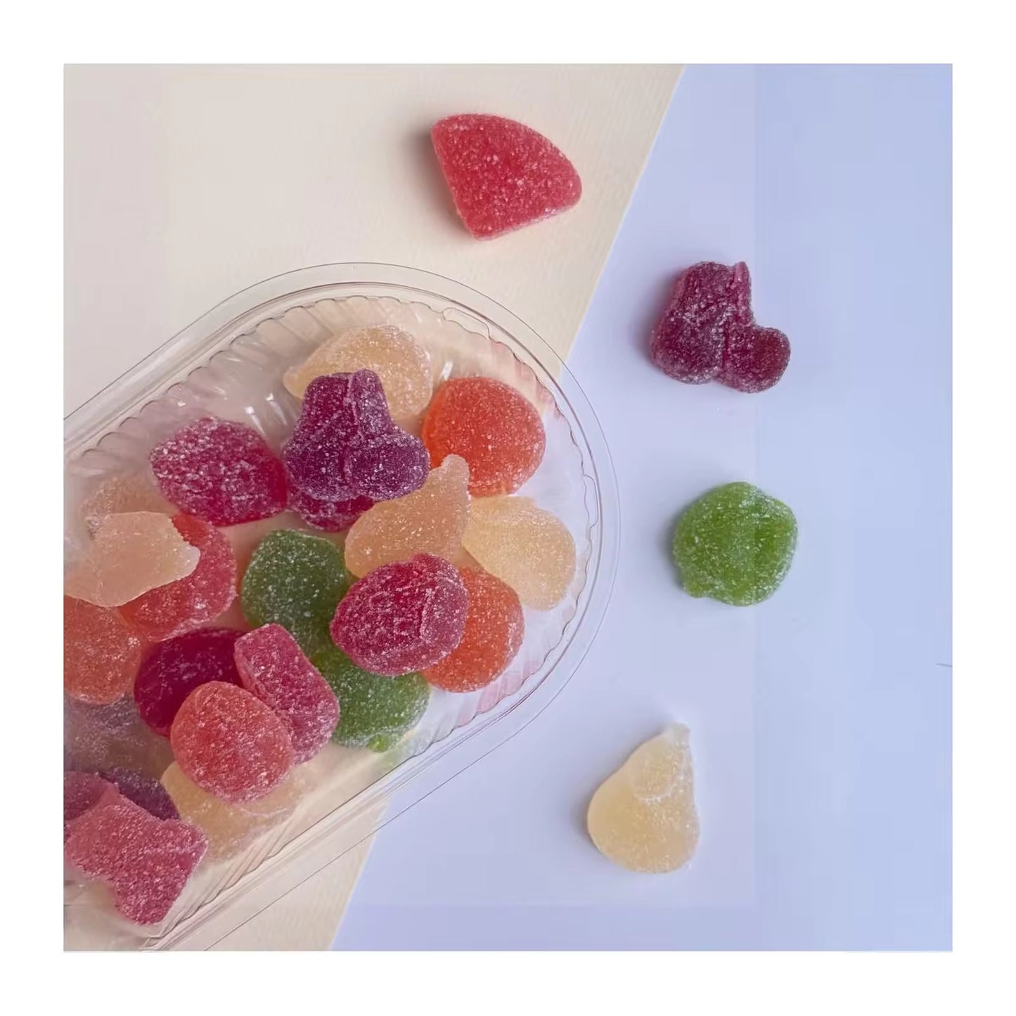 Roshen Bonny Fruit Summer Mix Gummy Candy, Made with 25% Fruit Juice, 200grams