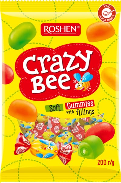 Roshen Jelly candies "Сrazy Bee Frutty" 200 g