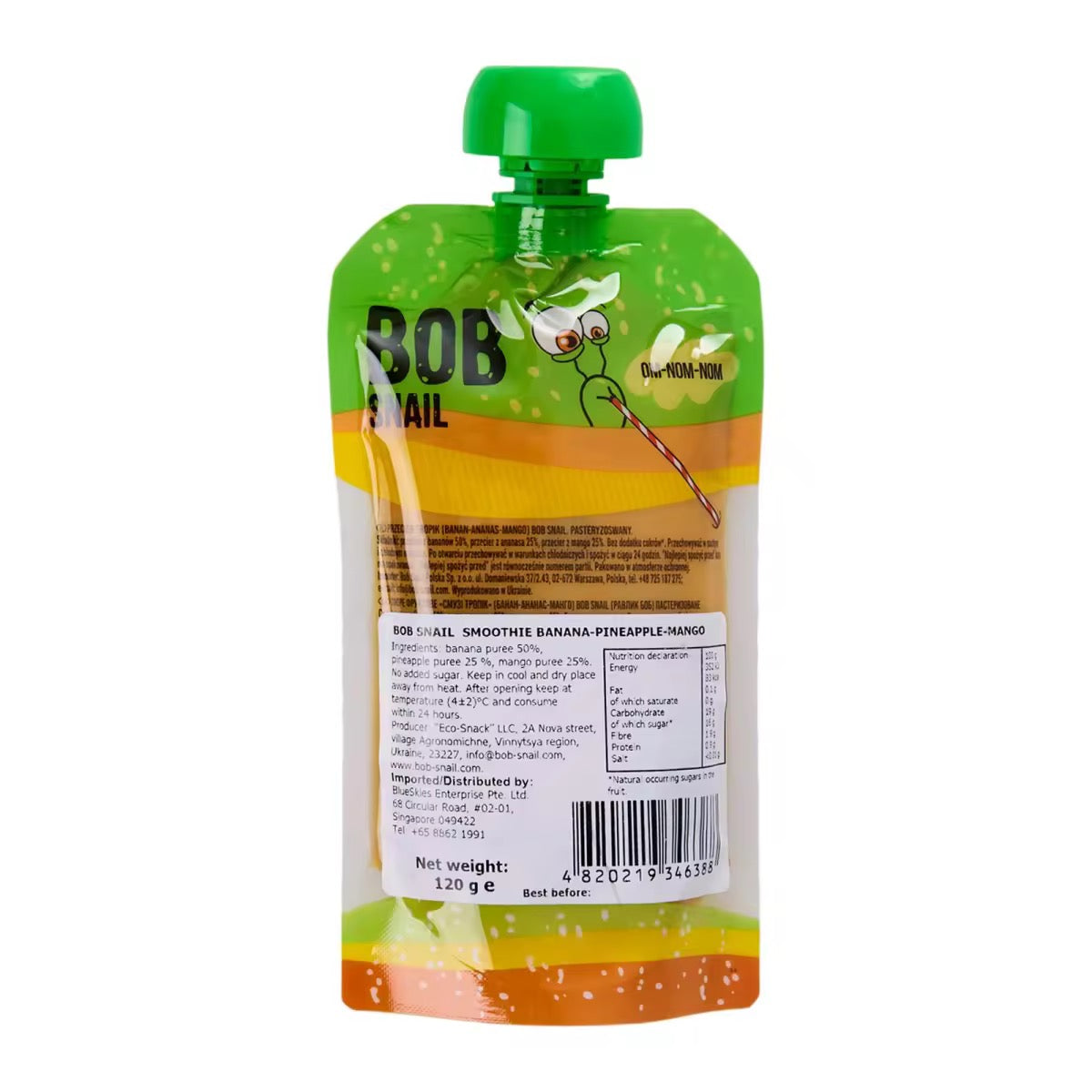 Smoothies Tropic (Banana-Pineapple-Mango)