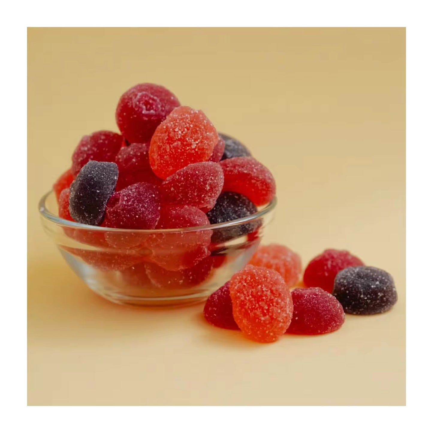 Roshen Bonny Fruit Berry Mix Gummy Candy, Made with 25% Fruit Juice, 200grams