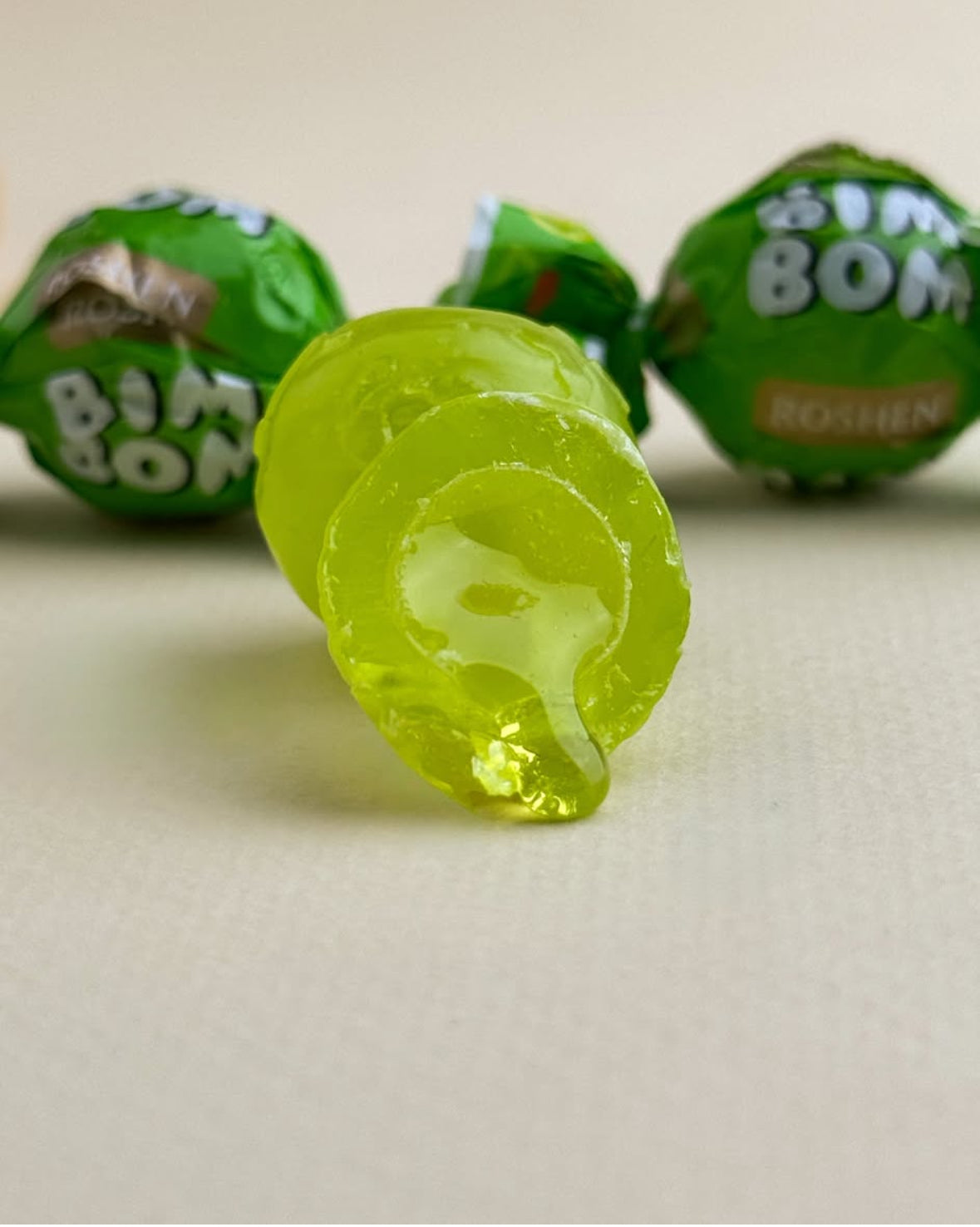 Roshen Bim Bom Mixed Fruit Fillings Hard Candies, 200 g