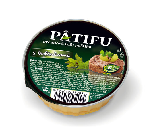 Patifu Vegan Pate With herbs